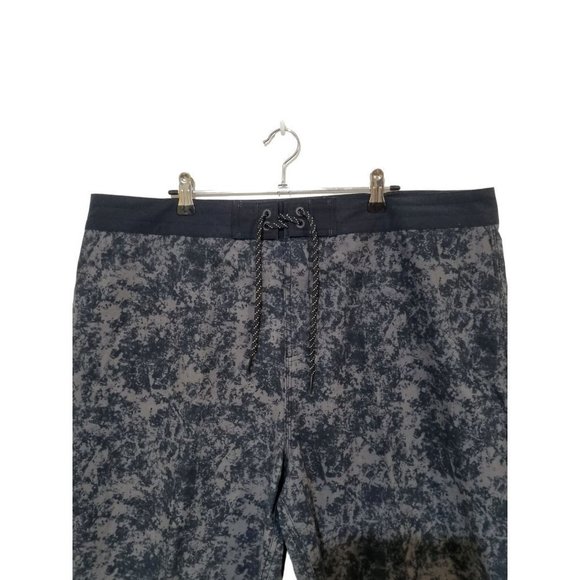 WAVEZONE Mens Grey & Black Performance Board Beach Surf Swim Shorts Size 40 - Picture 6 of 7